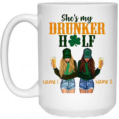 15 oz. White Mug