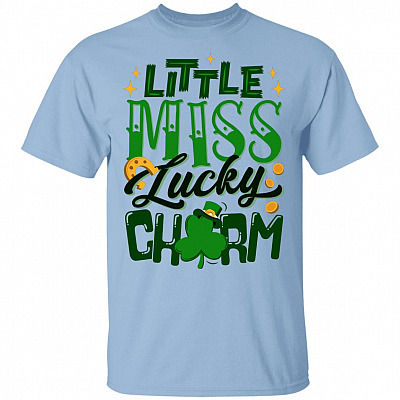 charm shirt, Light Blue, Youth T-Shirt