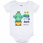 Personalized I'm A Succa, White, Baby Onesie - 12 Month