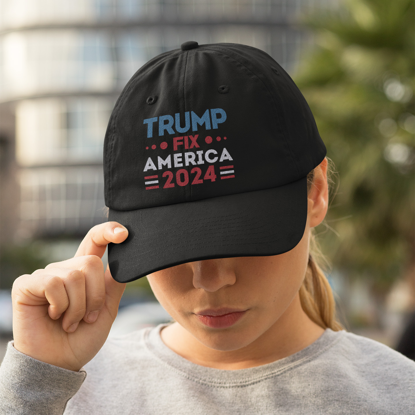 dad-hat-mockup-of-a-woman-with-an-athleisure-outfit-32457