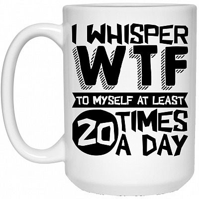 15 oz. White Mug