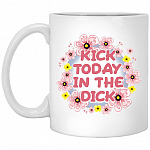 kick mug, White, 11 oz. White Mug