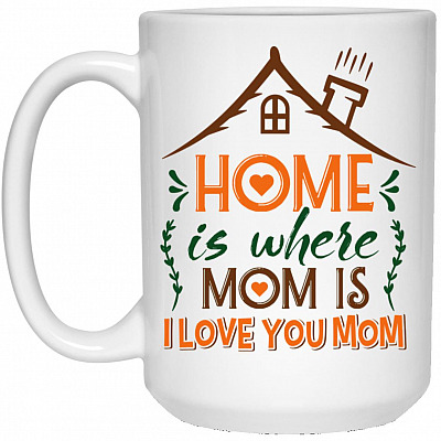 15 oz. White Mug