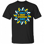 Down Syndrome Tshirt, Black, Unisex T-Shirt