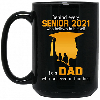 15 oz. Black Mug