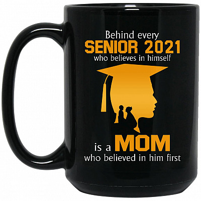 15 oz. Black Mug
