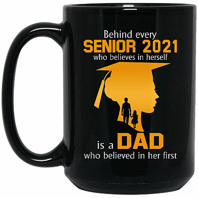 15 oz. Black Mug