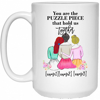 15 oz. White Mug