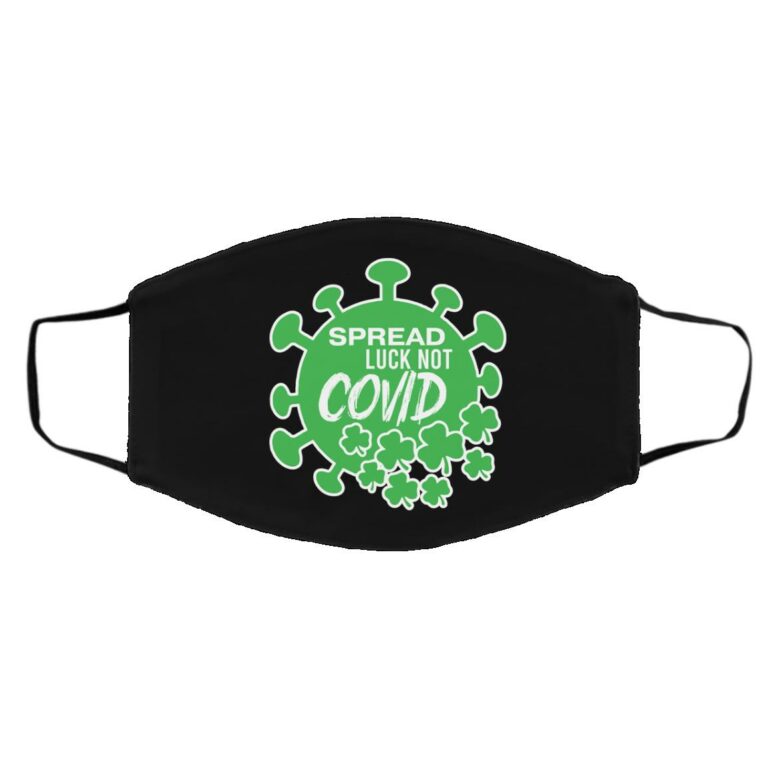 covid, Black, Cloth Face Cover – Medium/Large