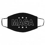 MAGA Make America Great Again Mask, Black, Cloth Face Cover – Medium/Large MAGA Make America Great Again Mask, Black, Cloth Face Cover – Medium/Large