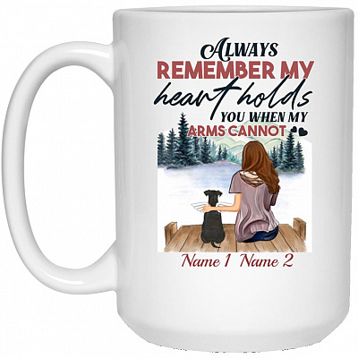 15 oz. White Mug