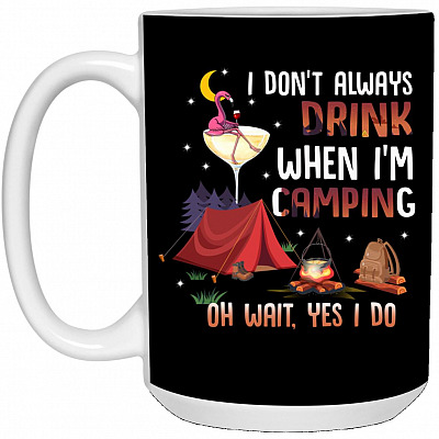 15 oz. White Mug