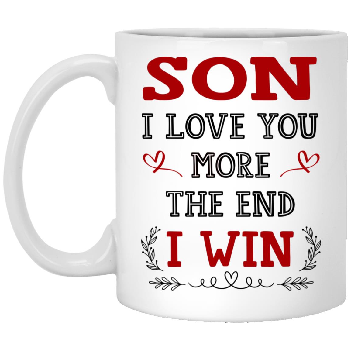 son mug, White, 11 oz. White Mug son mug, White, 11 oz. White Mug