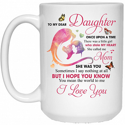 15 oz. White Mug