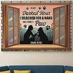 9TR. found paw Canvas - mk 1