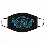 Shieldmaiden Valhalla Mask, Black, Cloth Face Cover – Medium/Large