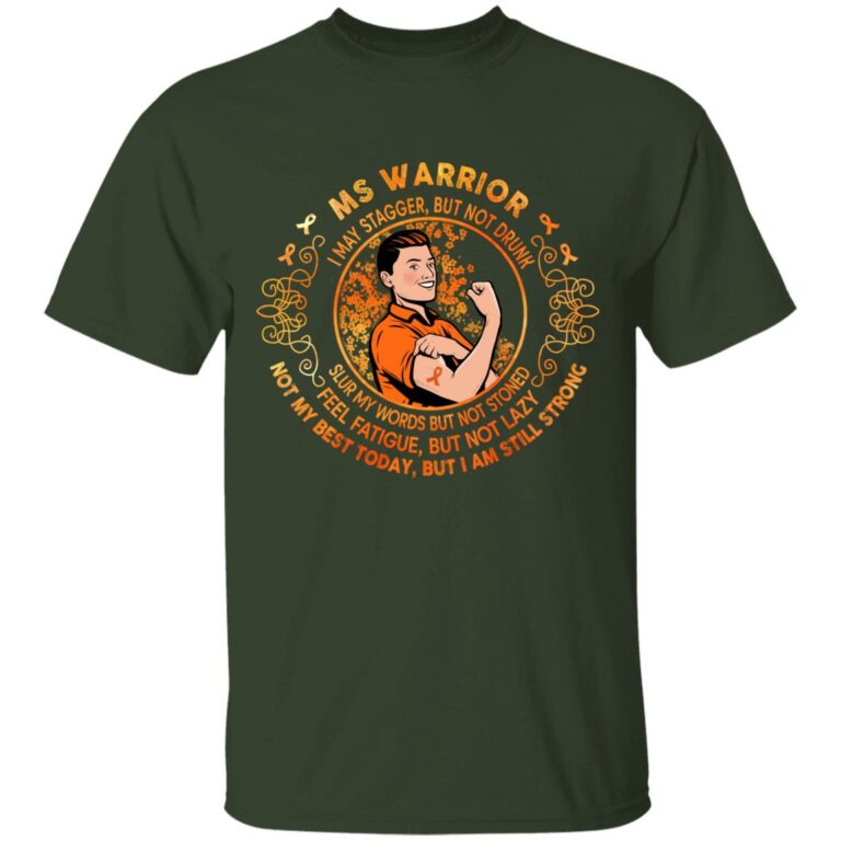 I May Stagger Tee, Forest, Unisex T-Shirt