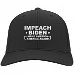 BX001 Brushed Twill Unstructured Dad Cap, Black, Twill Cap