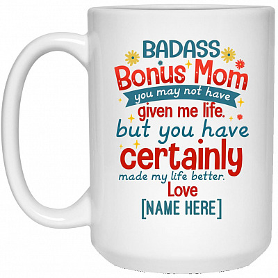 15 oz. White Mug