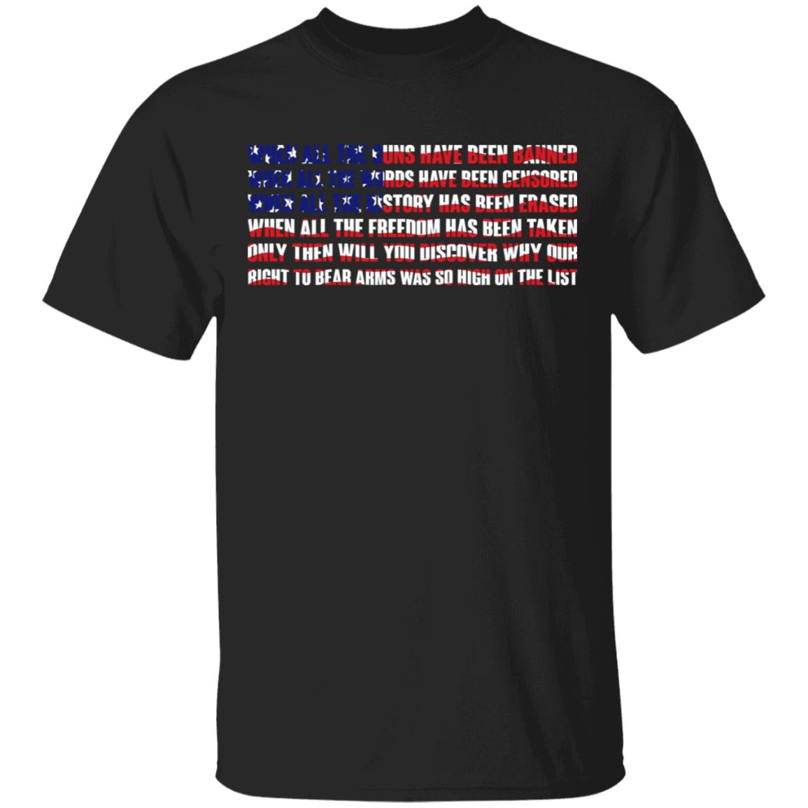 When All The Guns Have Been T-Shirts, Black, Unisex T-Shirt