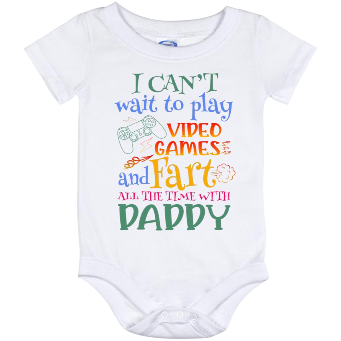 I Can't Wait, White, Baby Onesie - 12 Month I Can't Wait, White, Baby Onesie - 12 Month
