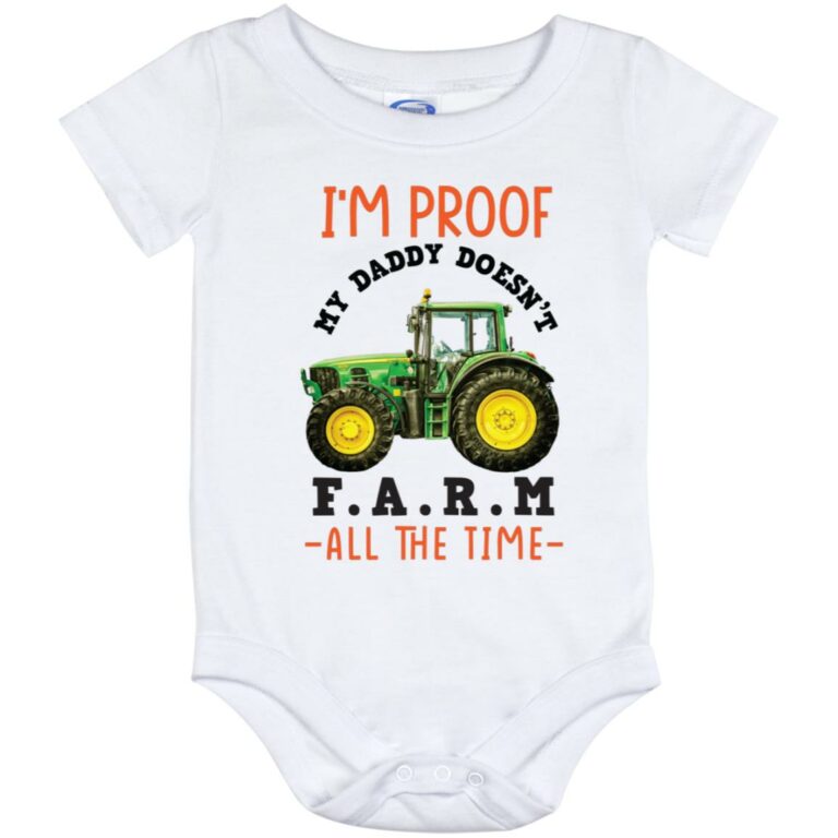 I'm Proof My, White, Baby Onesie - 12 Month