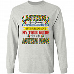 autism hoodie, Ash, Long Sleeve