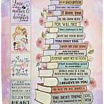 book blanket, White, Cozy Plush Fleece Blanket - 50x60