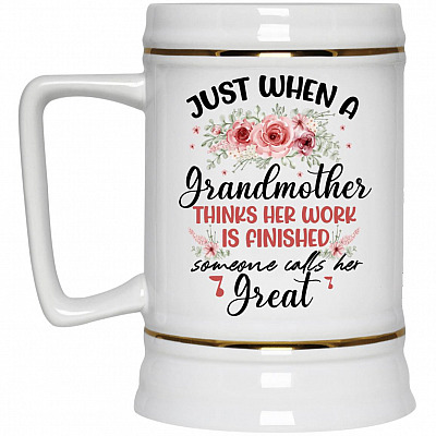 22 oz. Beer Stein