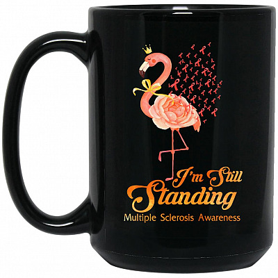15 oz. Black Mug