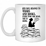 books mug, White, 11 oz. White Mug books mug, White, 11 oz. White Mug