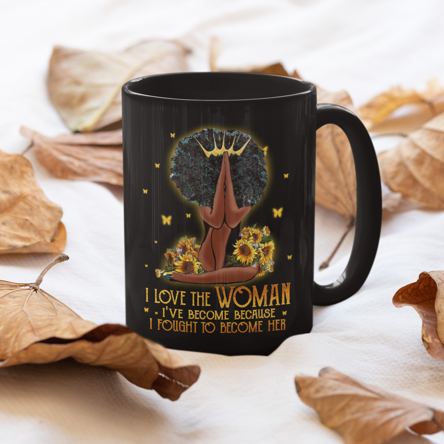 2LV. Love The Woman Afro-mug-mk1