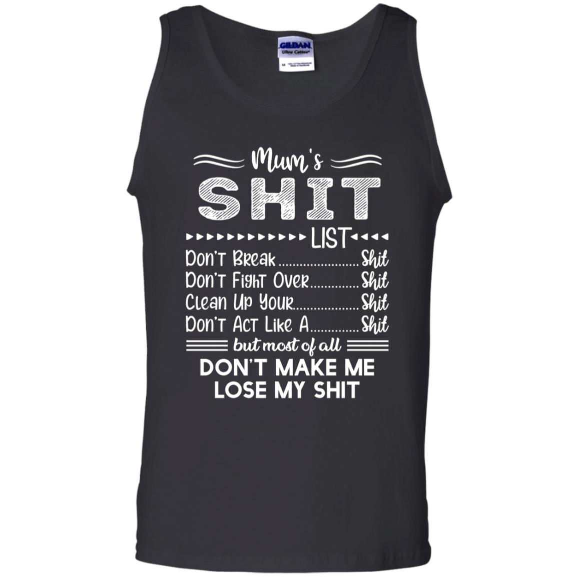 Shit Tank, Black, Unisex Tank Top