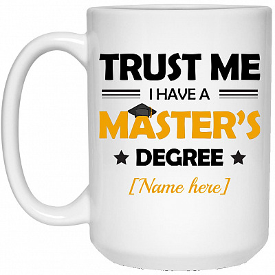 15 oz. White Mug