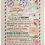 Personalized Airmail to My, White, Cozy Plush Fleece Blanket - 50x60