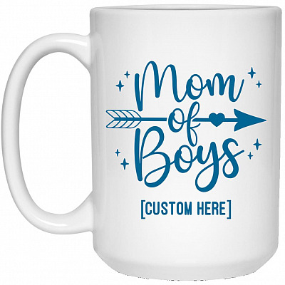 15 oz. White Mug