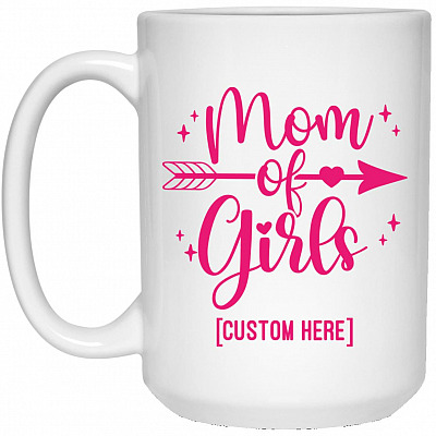 15 oz. White Mug