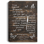 Personalized I Was Supposed To Spend The Rest Of My Life With You Dragonfly Memorial Canvas Prints - Unframed Poster, White, 0.75'' Framed Canvas