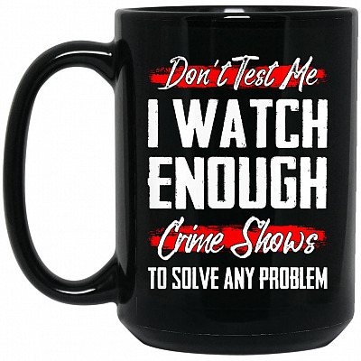 15 oz. Black Mug