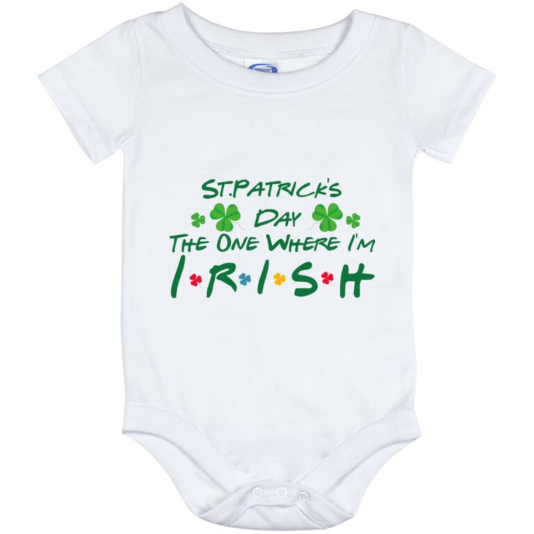 Irish Baby Onesie, White, Baby Onesie - 12 Month
