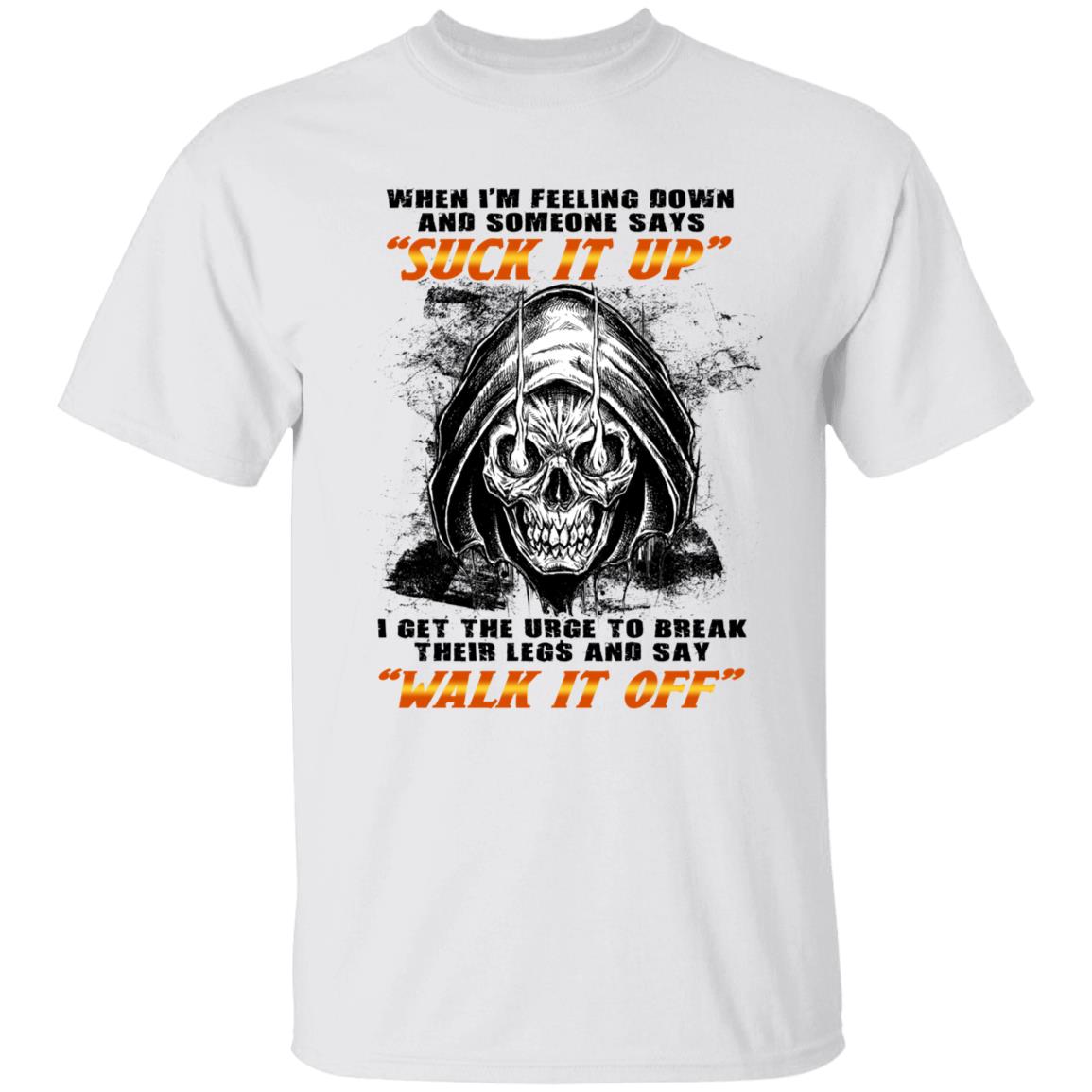 When I'm Felling, White, Unisex T-Shirt