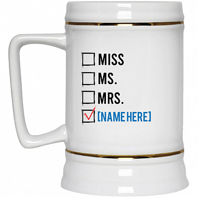22 oz. Beer Stein