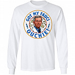 dr hoodie, White, Long Sleeve