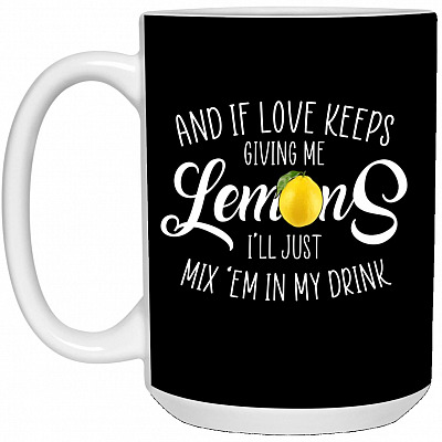 15 oz. White Mug