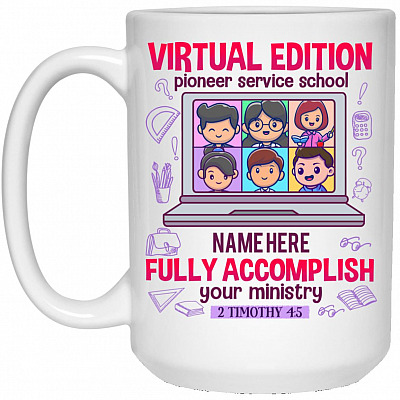 15 oz. White Mug