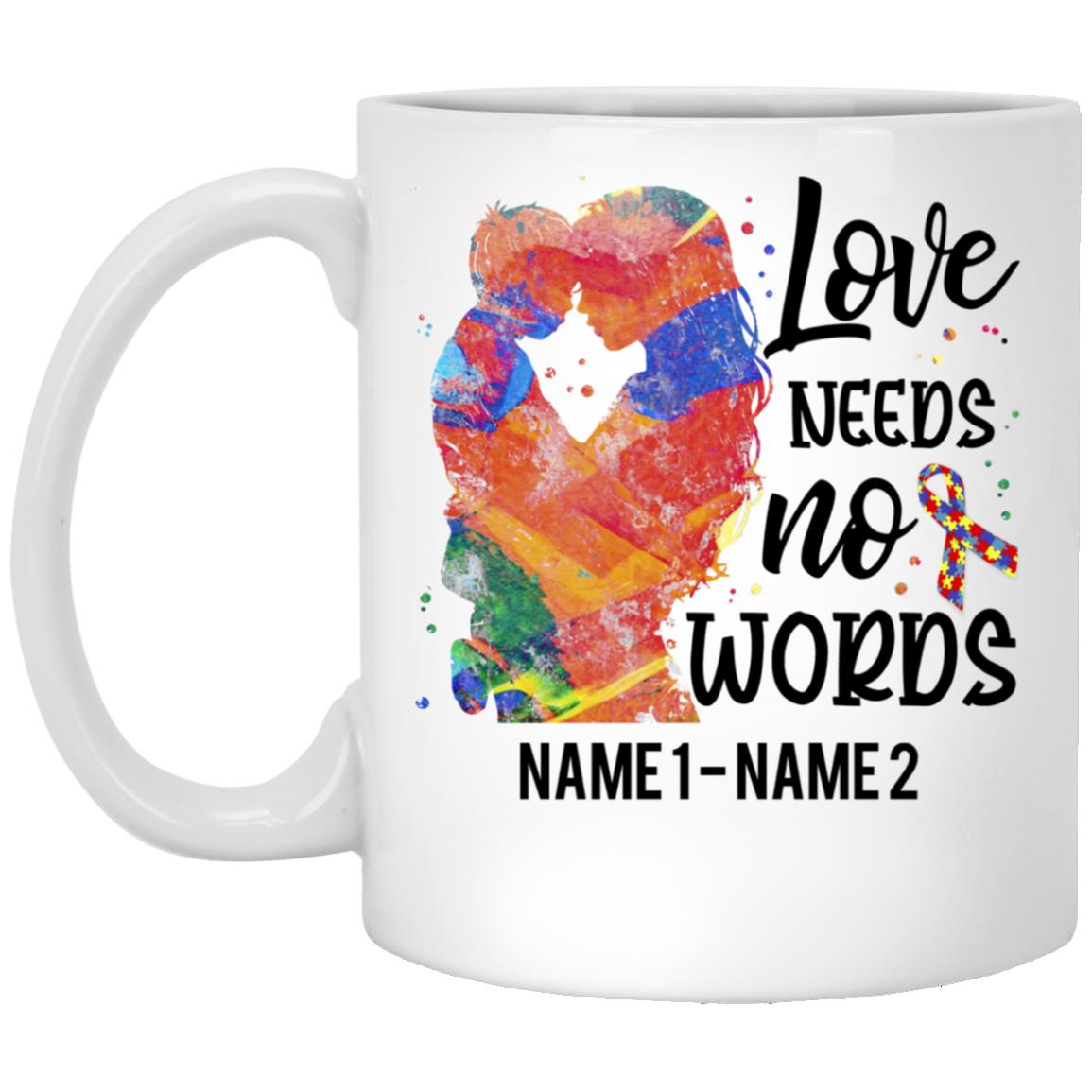 Personalized Son, White, 11 oz. White Mug Personalized Son, White, 11 oz. White Mug