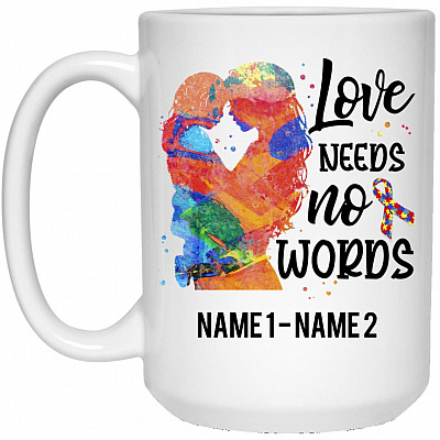 15 oz. White Mug