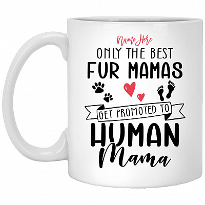 Personalized New, White, 11 oz. White Mug
