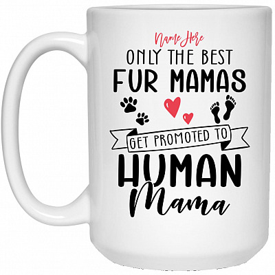 15 oz. White Mug
