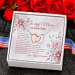 3KNG. all the times Interlocking Hearts Necklace 6
